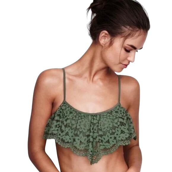 Victoria's Secret Other - Victoria's Secret Body by Victoria Flounce Bandeau Bralette - M